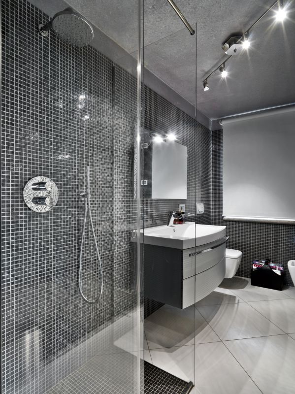 Walk-In Shower with Modern Design